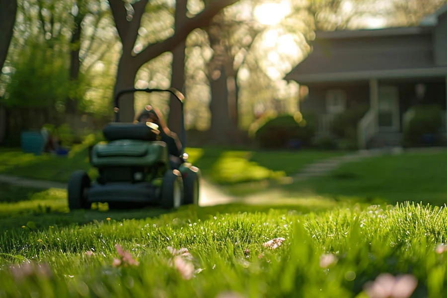 electronic mower