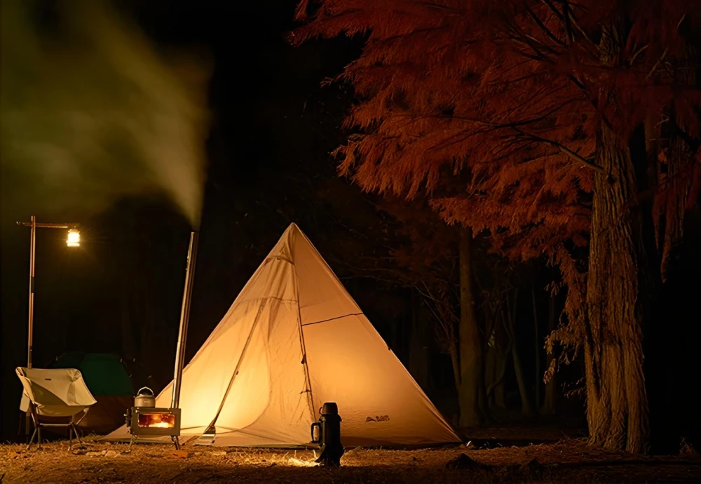 pyramid style tents