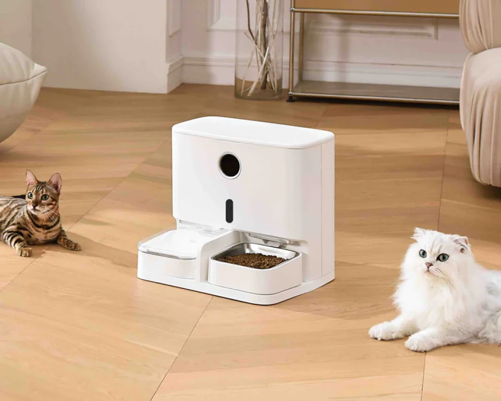 pet food and water dispenser